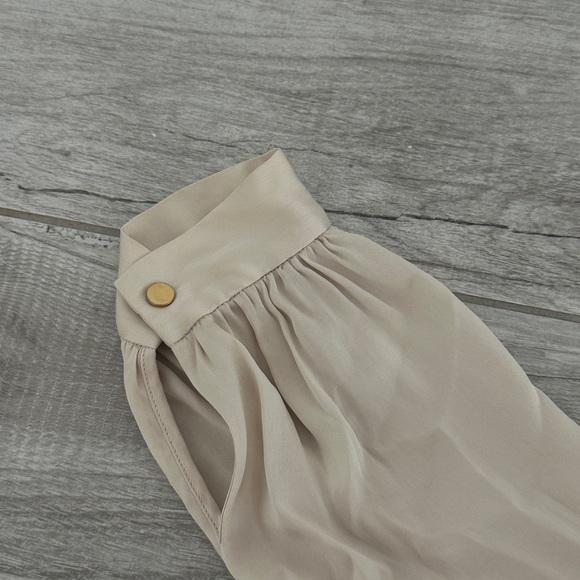 Diane Von Furstenberg Silk Long Sleeve Blouse Women’s Size 4 - Picture 6 of 7